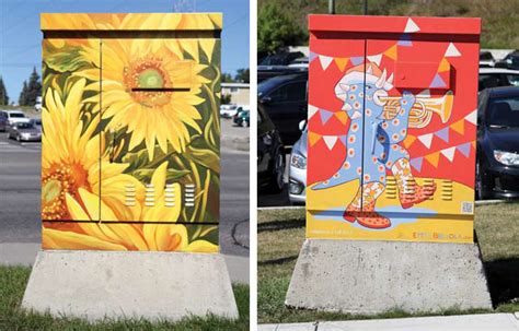 houston electric box art|please stop painting electrical boxes.